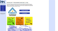 Desktop Screenshot of hedleytech.com